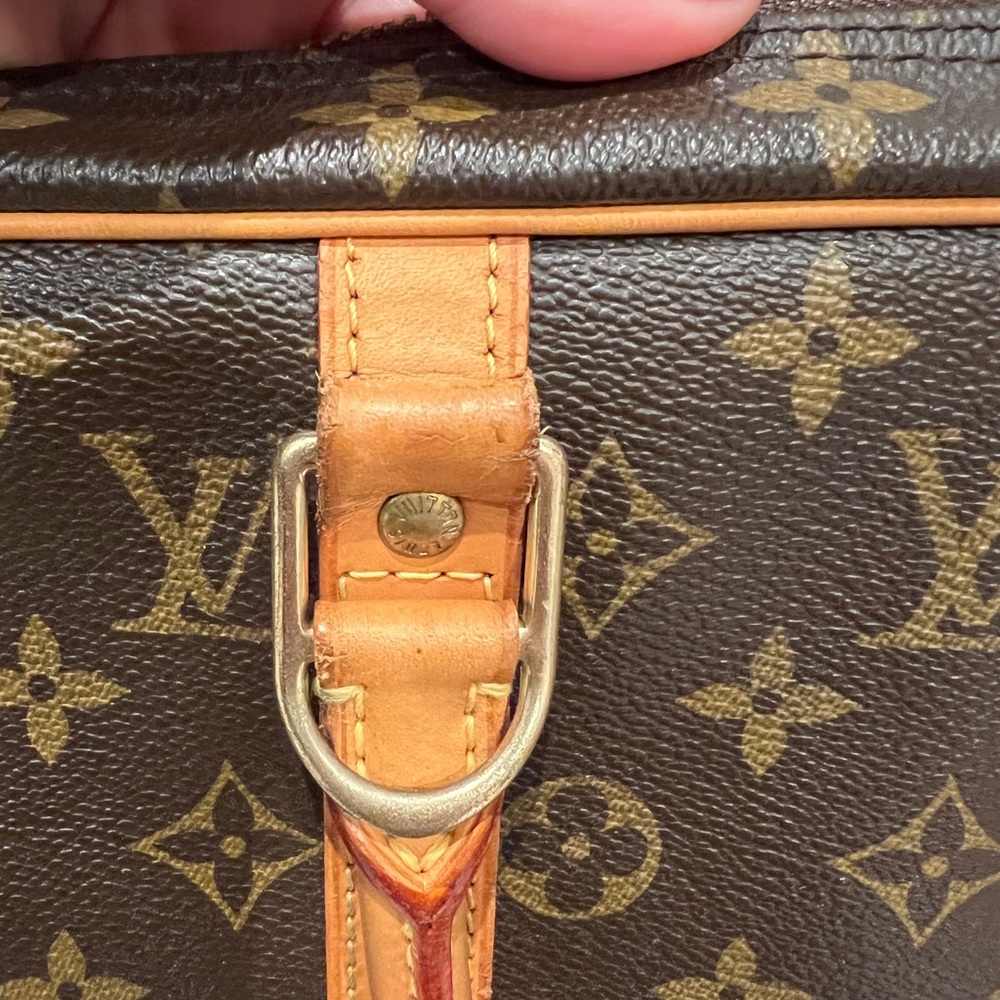LOUIS VUITTON Porte Documents Voyage Briefcase Handbag Monogram Canvas Leather - Picture 12 of 16